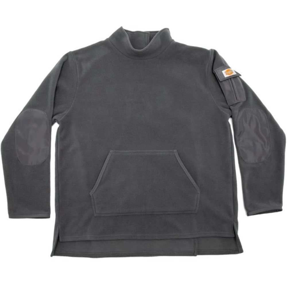 Twiddle autism/dementia wrap jacket grey fleece large